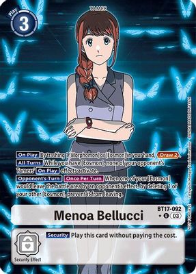 Menoa Bellucci (Box Promotion Pack: Secret Crisis)