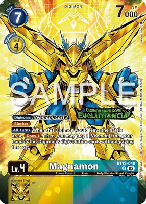 Magnamon - BT13-040 (2024 Evolution Cup)