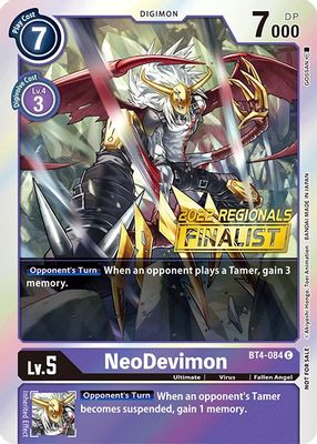 NeoDevimon (2022 Championship Online Regional) [Online Finalist]