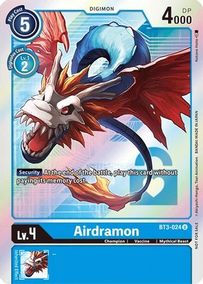 Airdramon (Box Topper)