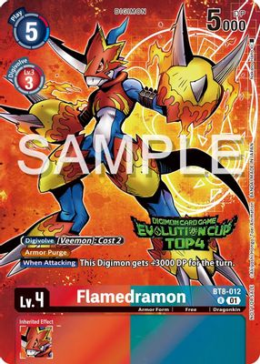 Flamedramon - BT8-012 (2024 Evolution Cup Top 4)