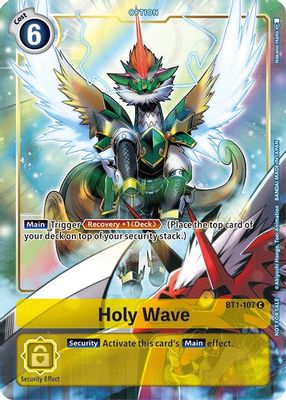 Holy Wave - BT1-107 (Dash Pack Ver. 1.5)
