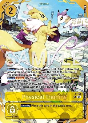 Physical Training (Premium Card Collection -Digimon Training Set-)