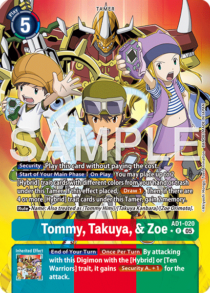 Tommy, Takuya, & Zoe