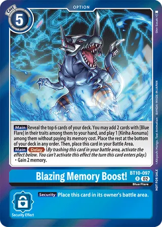 Blazing Memory Boost!