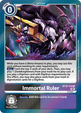 Immortal Ruler