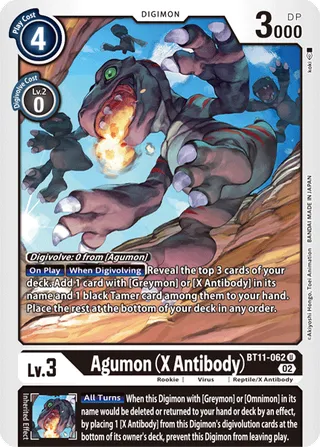 Agumon (X Antibody)