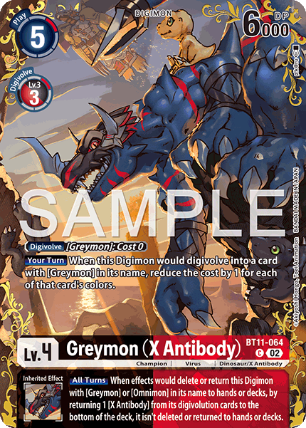 Greymon (X Antibody)