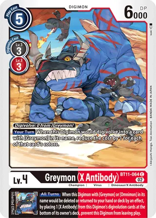 Greymon (X Antibody)