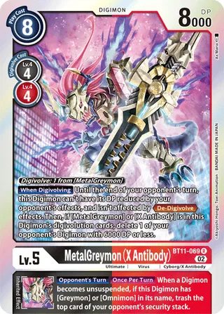 MetalGreymon (X Antibody)