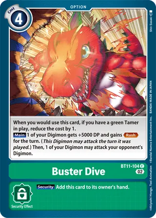 Buster Dive