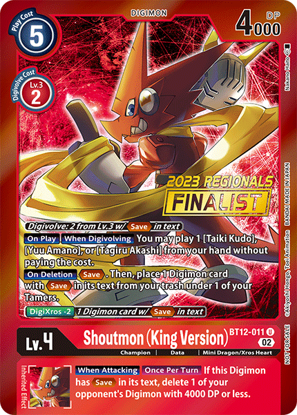 Shoutmon (King Version).