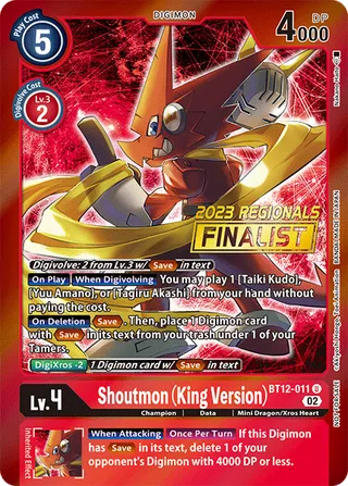 Shoutmon (King Version).