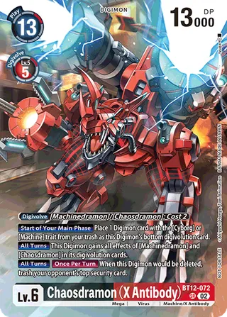 Chaosdramon (X Antibody)