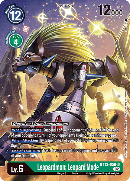 Leopardmon: Leopard Mode