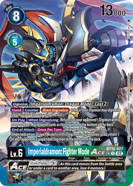 Imperialdramon: Fighter Mode ACE