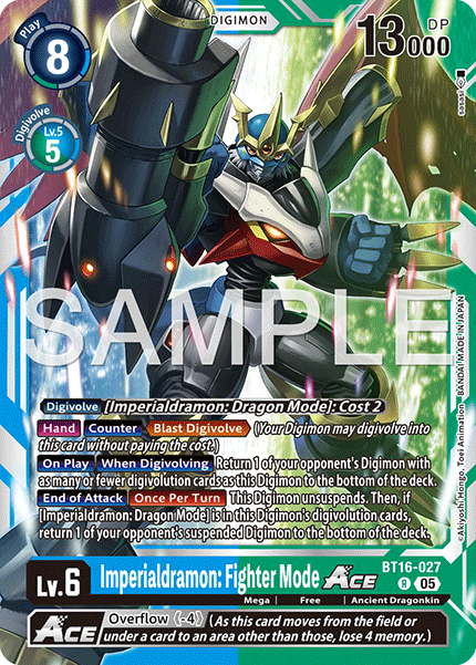 Imperialdramon: Fighter Mode ACE