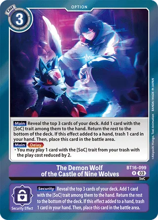 The Demon Wolf of the Castle of Nine Wolves