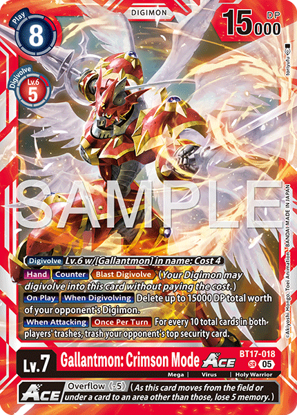 Gallantmon: Crimson Mode ACE