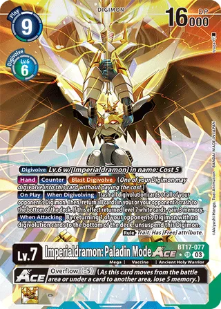 
                        Imperialdramon: Paladin Mode ACE
                      