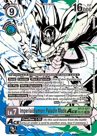 
                        Imperialdramon: Paladin Mode ACE
                      