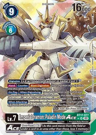 Imperialdramon: Paladin Mode ACE