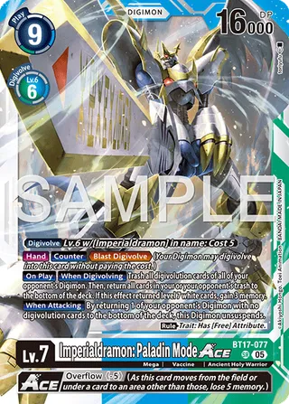 Imperialdramon: Paladin Mode ACE