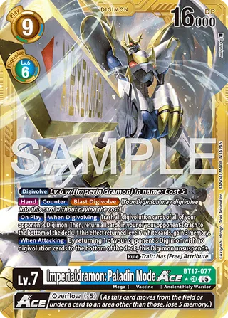 Imperialdramon: Paladin Mode ACE