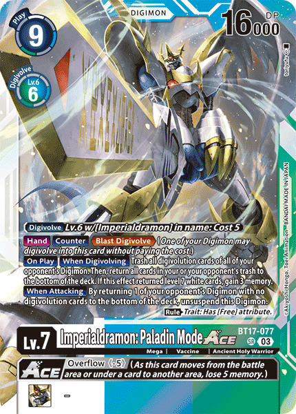 
                        Imperialdramon: Paladin Mode ACE
                      