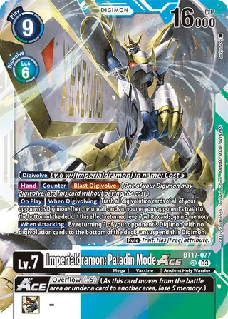 
                        Imperialdramon: Paladin Mode ACE
                      