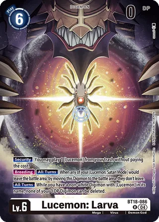 Lucemon: Larva