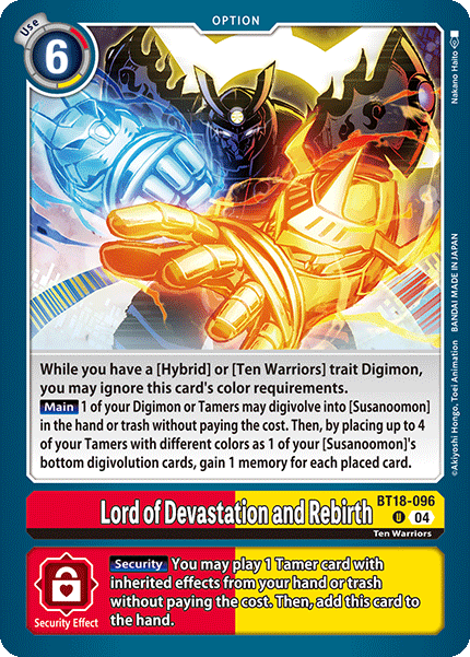 
                        Lord of Devastation and Rebirth
                      