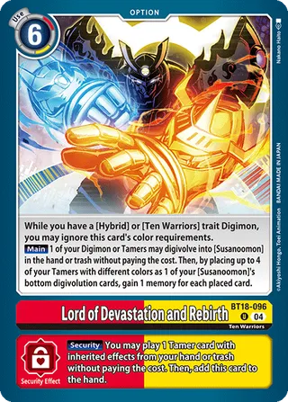 
                        Lord of Devastation and Rebirth
                      