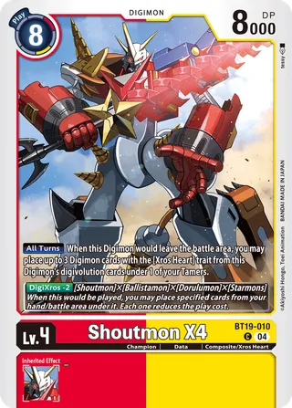 Shoutmon X4