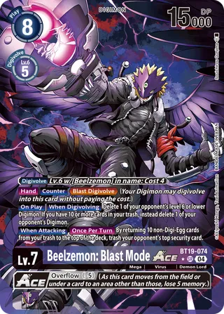 Beelzemon: Blast Mode ACE