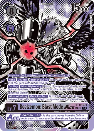 Beelzemon: Blast Mode ACE