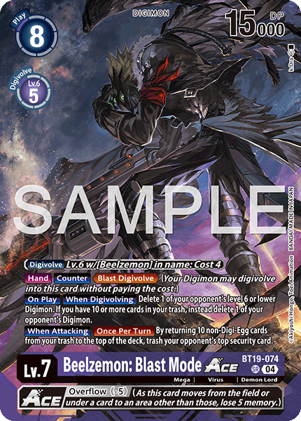 Beelzemon: Blast Mode ACE