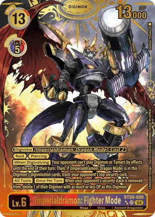 Imperialdramon: Fighter Mode