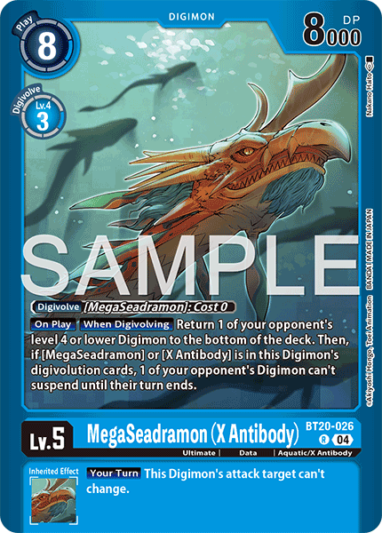 MegaSeadramon (X Antibody)
