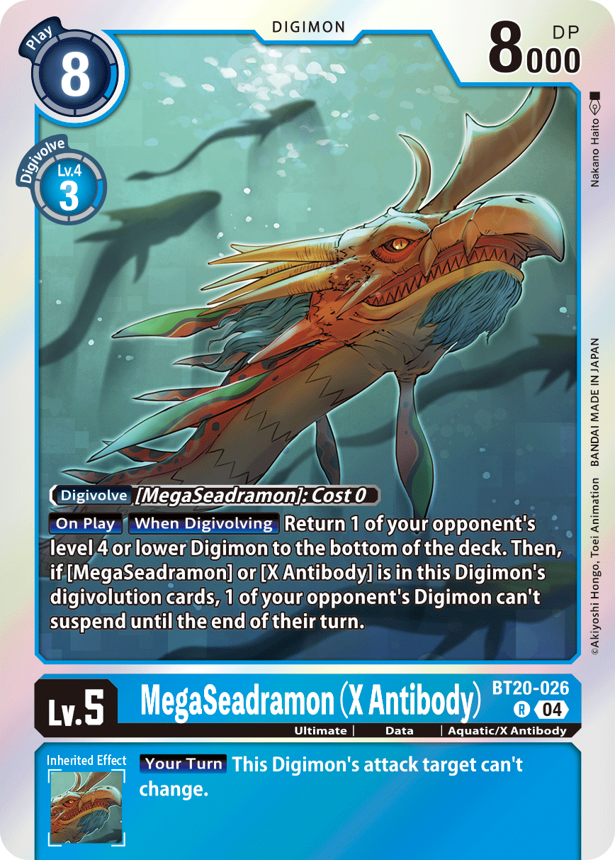 MegaSeadramon (X Antibody)