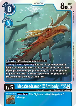 MegaSeadramon (X Antibody)