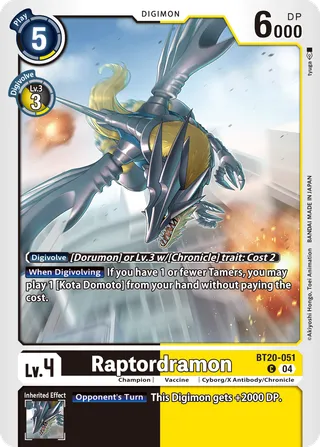 Raptordramon