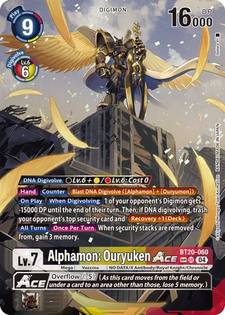 Alphamon: Ouryuken ACE