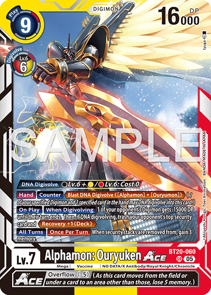 Alphamon: Ouryuken ACE