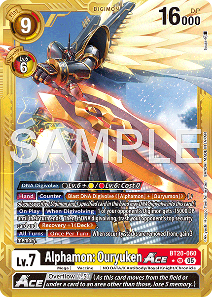 Alphamon: Ouryuken ACE