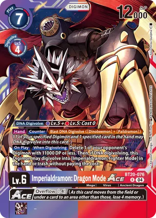 
                        Imperialdramon: Dragon Mode ACE
                      