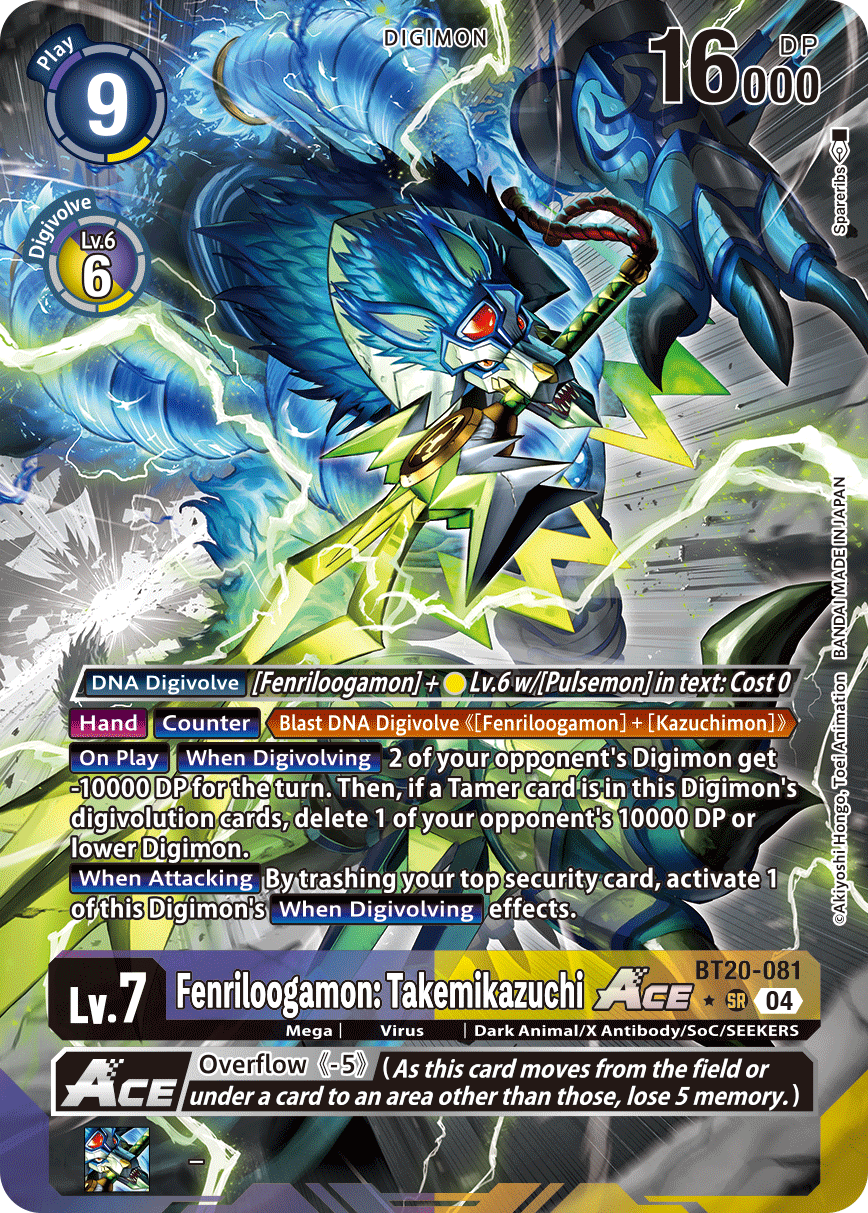
                        Fenriloogamon: Takemikazuchi ACE
                      