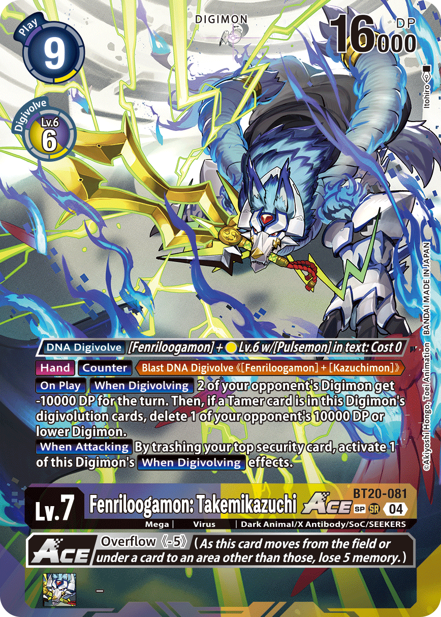 
                        Fenriloogamon: Takemikazuchi ACE
                      