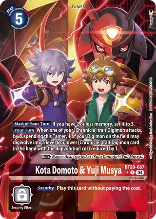Kota Domoto & Yuji Musya