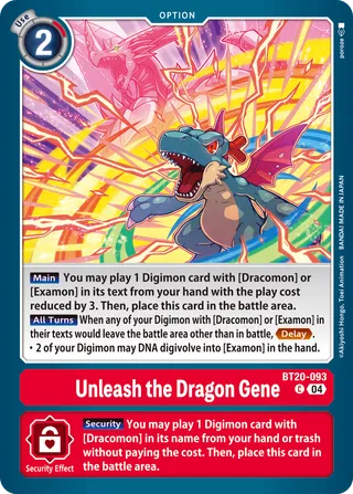 Unleash the Dragon Gene